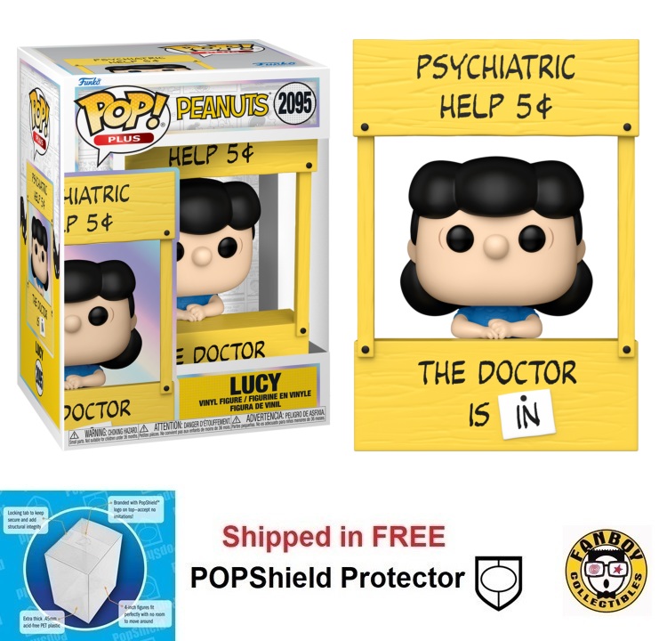 Funko POP Animation Peanuts Lucy #2096 - POP Plus